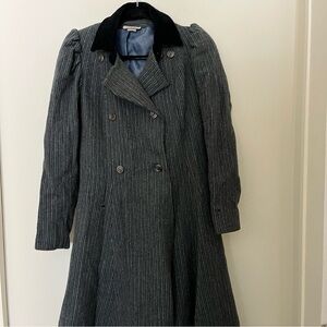 Lovely Vintage Laura Ashley Welsh Wool Riding Coat